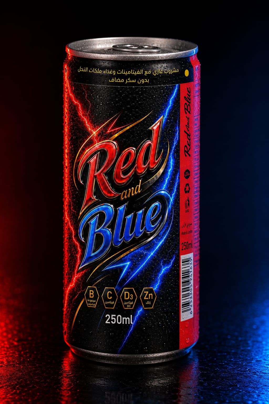 Carbonated Drink with Royal Jelly & Vitamins 250ml — product photo